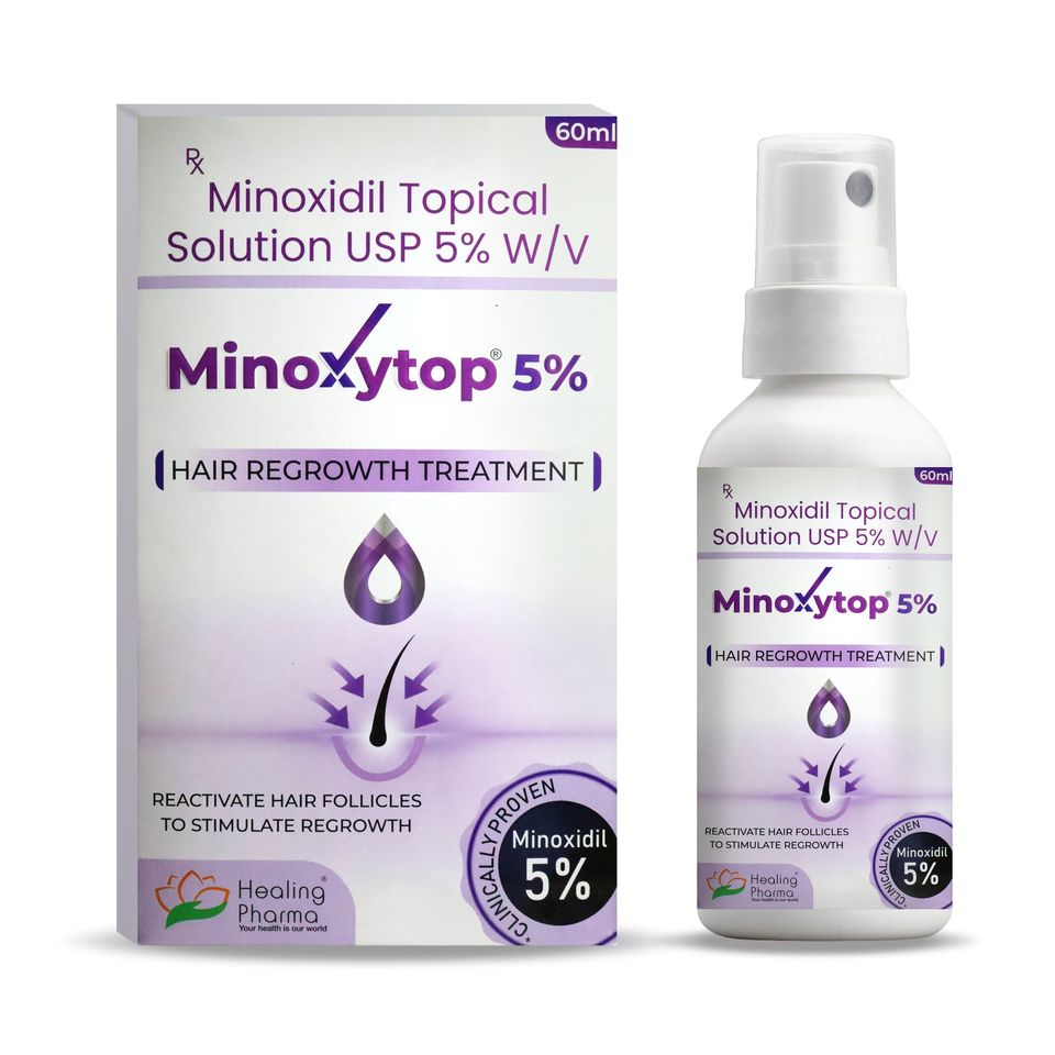 Minoxidil 5% Hair Regrowth Treatment 1 Month Supply [ 1 x 60ml ] Expiry 2026 - 08