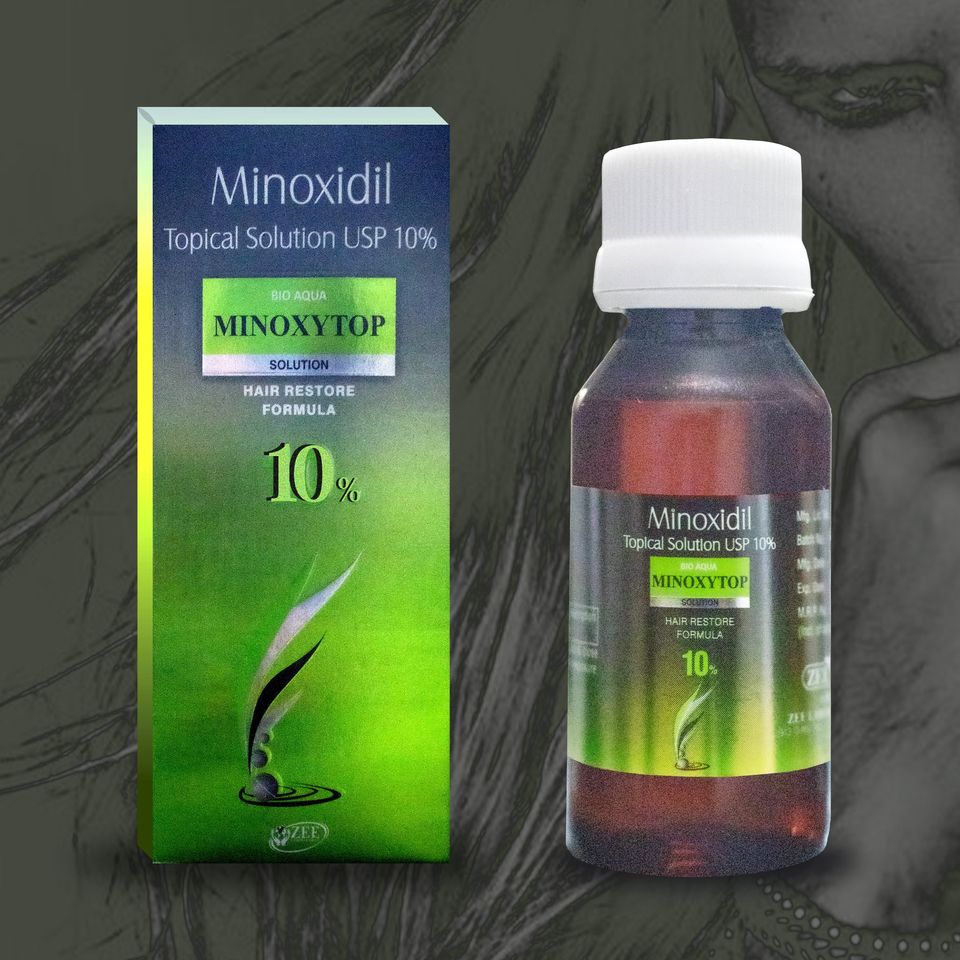 Minoxidil 10% Hair Regrowth Treatment 1 Month Supply [ 1 x 60ml ]
