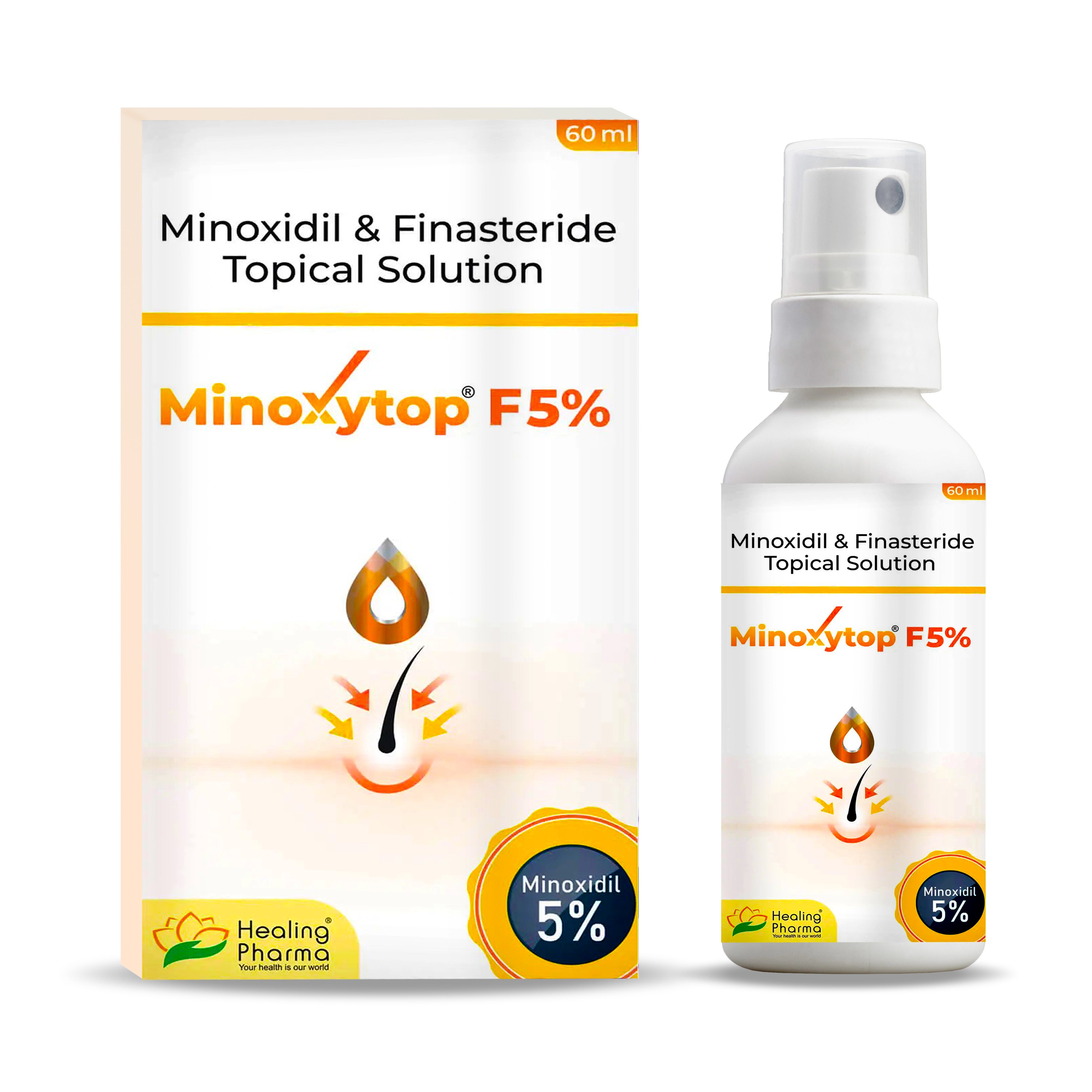Minoxytop 5% with FINASTERIDE 2 months supply [ 2 x 60ml ]